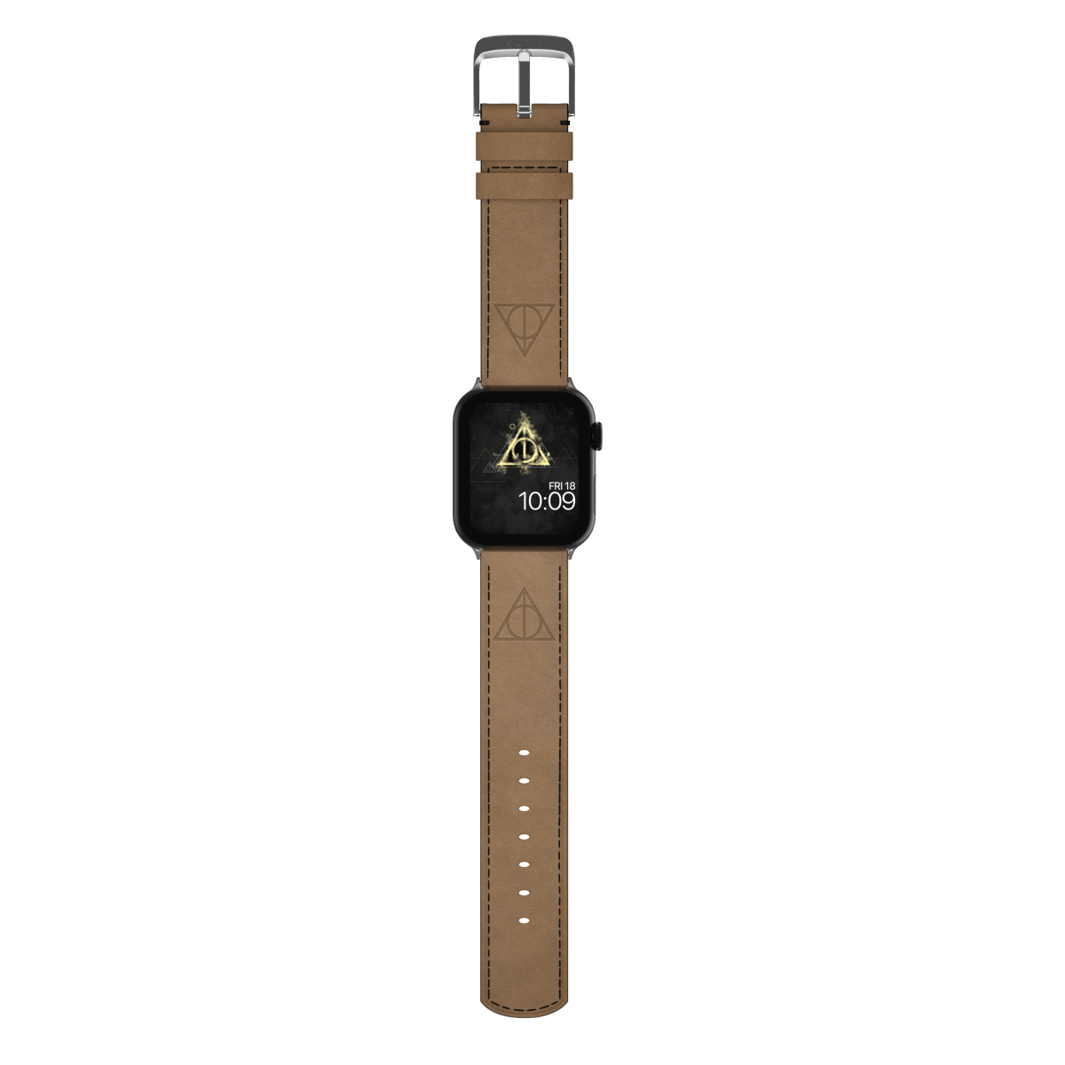 Harry Potter Deathly Hallows Logo Strap Spinner Watch