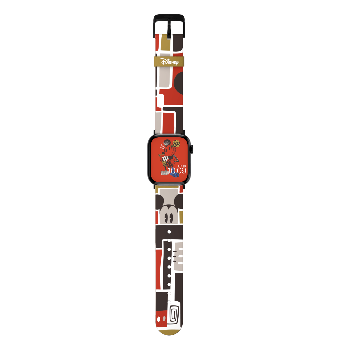 DISNEY Mickey & Minnie Abstract Apple Watch Strap - MobyFox